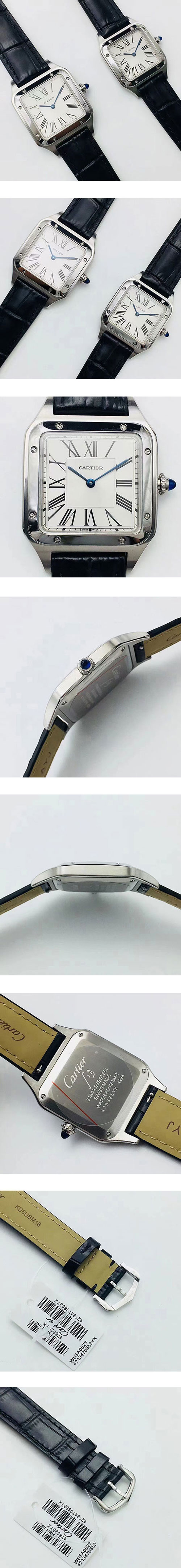 新品 カルティエ コピー サントス デュモン WSSA0022 レディス時計